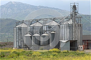 Grain silo plant unit dehydrate corps corn