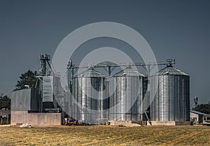 Grain silos for agriculture