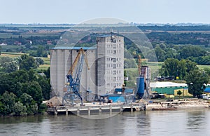 Grain silos