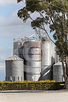 Grain silos, Western Cape, South Africa