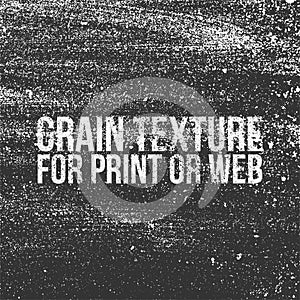 Grain Texture for Print or Web