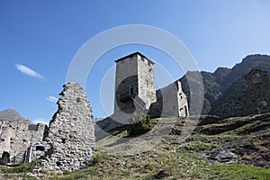 Graines Castle, Brusson Valle d`Aosta photo
