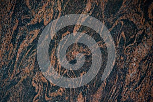 Grains on polished granite