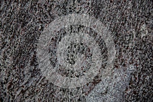 Grains on polished granite