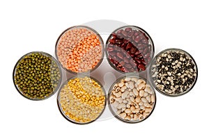 Grains pulses and beans