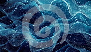 Grainy Aqua Noise Stippled Ured