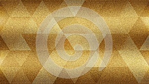 Zrnitý abstraktní a zlato trojúhelník tvary 