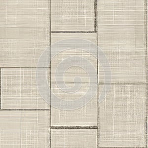 Grainy Linen Tiles: Modern Japanese Patchwork Patterns