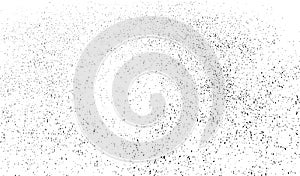 Grainy noise dotted vector texture. Abstract grain textured dust background