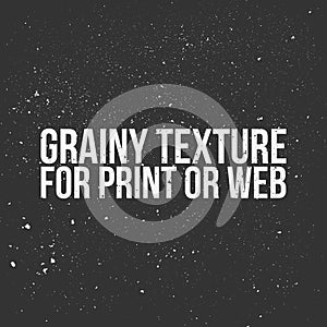 Grainy Texture for Print or Web