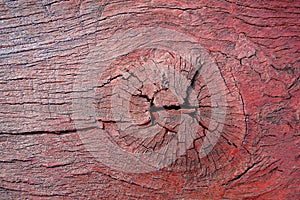 Grainy wood with knot background and texture.