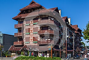 Gramado Half Timber Building Brazil