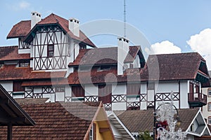 Gramado Half Timber Building Brazil