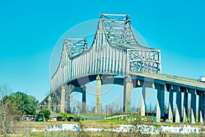 Gramercy Bridge in Edgard, Louisiana photo