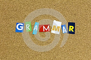 Grammar speech words learn spelling english speaking school