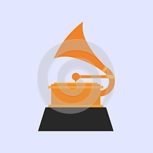 Grammy Award Vector Illustration Icon Grammy icon photo