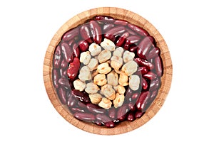 Grams and kidney beans