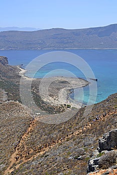 Gramvousa in Crete, Greece