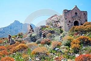Gramvousa Fortress Church Ruins