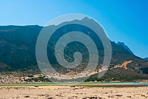 Gramvousa island and Balos Lagoon on Crete