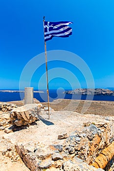 Gramvousa island near Crete, Greece. Balos beach. Magical turquoise waters, lagoons, beaches