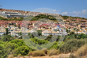 Gran Alacant urbanization in the coast of Alicante, Spain