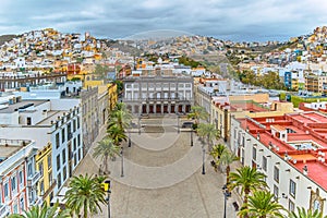 Gran Canaria island, nature and architecture