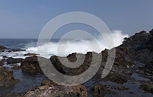 Gran Canaria, north coast, rockpools around Puertillo de Banaderos photo
