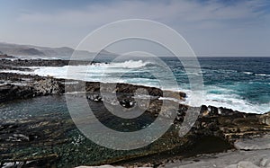 Gran Canaria, north coast, rockpools around Puertillo de Banaderos photo