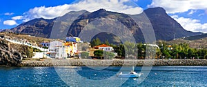 Gran Canaria- picturesque traditional fishing village La Aldea de San Nicolas de Tolentino photo