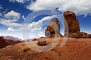 Gran canaria Roque Nublo blue sky photo