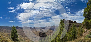 Gran Canaria, route Cruz de Tejeda - Artenara photo