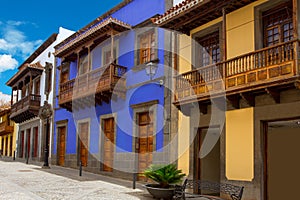 Gran Canaria Teror colorful facades