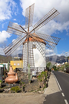 Gran Canaria windmill photo