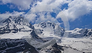 Gran Paradiso peak and National Park in Italy