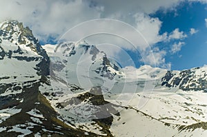 Gran Paradiso peak and National Park in Italy