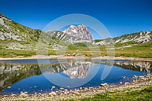 Gran Sasso, Campo Imperatore plateau, Abruzzo, Italy photo