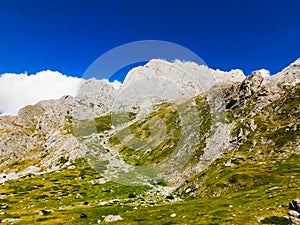 `Gran Sasso` mountains, southern Italy