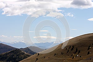 Gran Sasso National Park in Italy