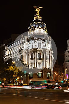 Gran Via in Madrid photo