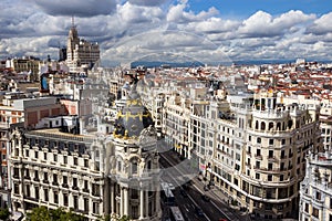 Gran Via Metropolis Madrid Spain