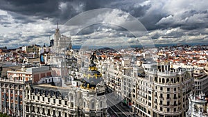 Gran Via Metropolis Madrid Spain