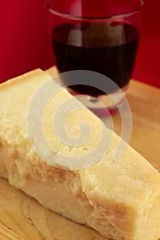 Grana cheese photo