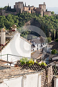 Granada - Albaicin Albaizyn and Alhambra, Spain