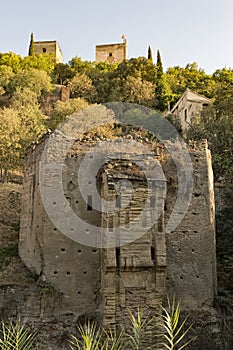 Granada Albaicin Alhambra arab city heritage of humanity and his