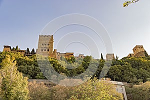 Granada Albaicin Alhambra arab city heritage of humanity and his