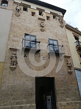 Granada-Casa de los tiros-Pavaneras street-Spain photo