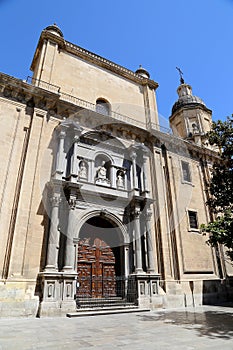 Granada Cathedral (Cathedral of the Incarnation) in gothic and spanish renaissance style