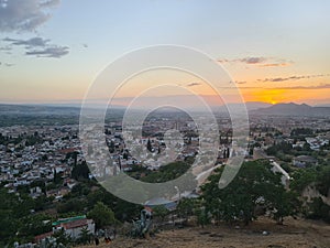 Granada city view, city skyline, albaicin, Spain , Andalucia