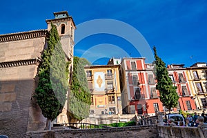 Granada, Spain - April 13, 2023: Iglesia Parroquial de San Gil photo